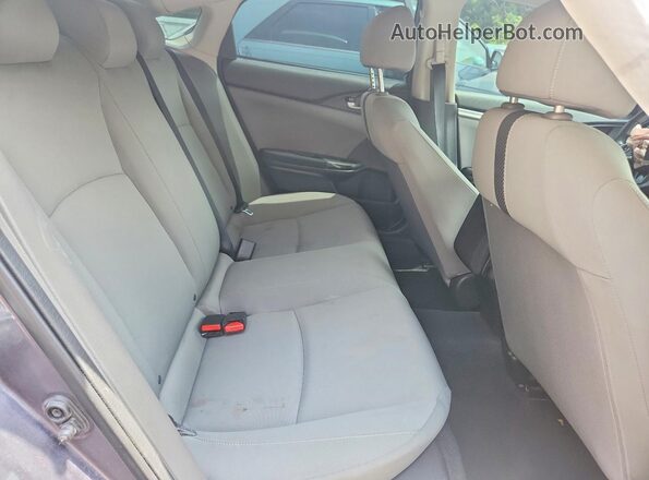 2HGFC2F63MH524013 2021 HONDA CIVIC Gray Widok tylnych siedzeń
