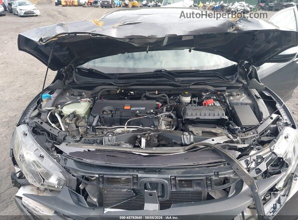 2HGFC2F64KH584590 2019 HONDA CIVIC Gray Widok z tyłu