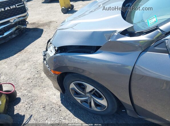 2HGFC2F64KH584590 2019 HONDA CIVIC Gray 