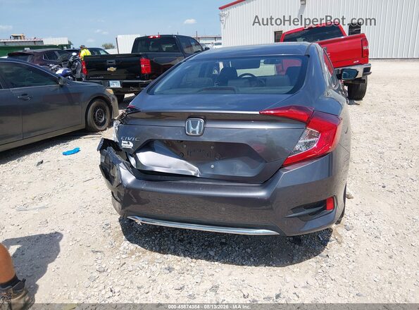 2HGFC2F64KH585383 2019 HONDA CIVIC Gray 