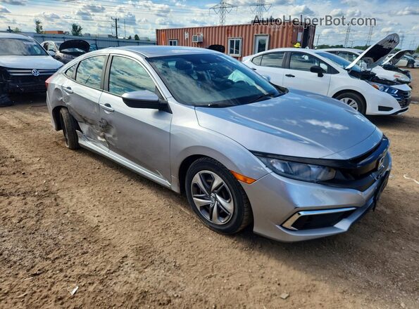 2HGFC2F64LH516887 2020 HONDA CIVIC Silver Առջևի աջ