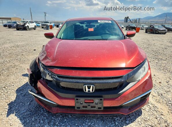 2HGFC2F64LH547928 2020 HONDA CIVIC Red Դիմացի տեսք