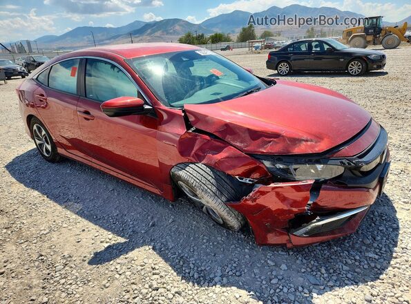 2HGFC2F64LH547928 2020 HONDA CIVIC Red Առջևի աջ