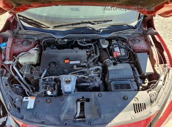 2HGFC2F64LH547928 2020 HONDA CIVIC Red Սալոնի հետևի տեսք