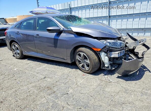 2HGFC2F64LH576846 2020 HONDA CIVIC Gray Front right