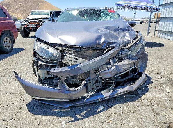 2HGFC2F64LH576846 2020 HONDA CIVIC Gray Front view