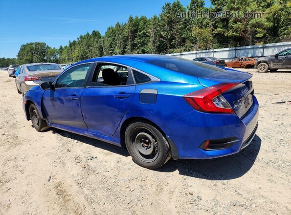 2HGFC2F64LH593601 2020 HONDA CIVIC Blue Задня ліва чверть