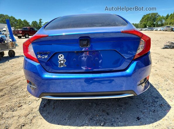 2HGFC2F64LH593601 2020 HONDA CIVIC Blue Вид ззаду