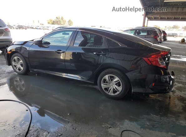 2HGFC2F64MH500741 2021 HONDA CIVIC Black Задня ліва чверть