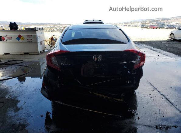 2HGFC2F64MH500741 2021 HONDA CIVIC Black Вид ззаду