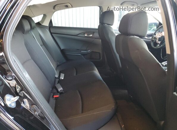 2HGFC2F64MH500741 2021 HONDA CIVIC Black Вид задніх сидінь