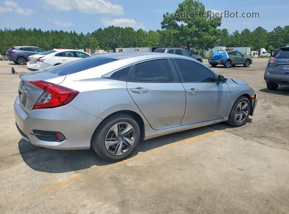2HGFC2F64MH515336 2021 HONDA CIVIC Silver Задня права чверть