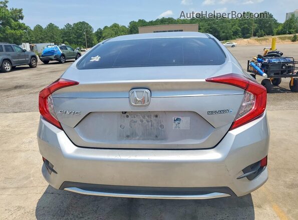 2HGFC2F64MH515336 2021 HONDA CIVIC Silver Вид ззаду