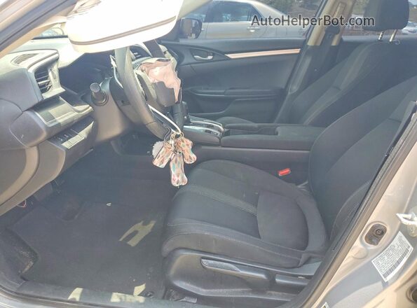 2HGFC2F64MH515336 2021 HONDA CIVIC Silver Вид салону спереду