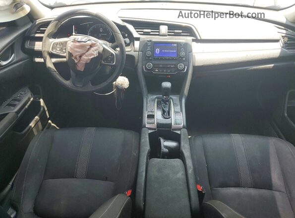 2HGFC2F64MH515336 2021 HONDA CIVIC Silver Вид панелі приладів