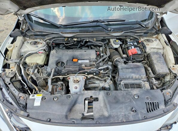 2HGFC2F65GH501854 2016 HONDA CIVIC White Вид задньої частини салону
