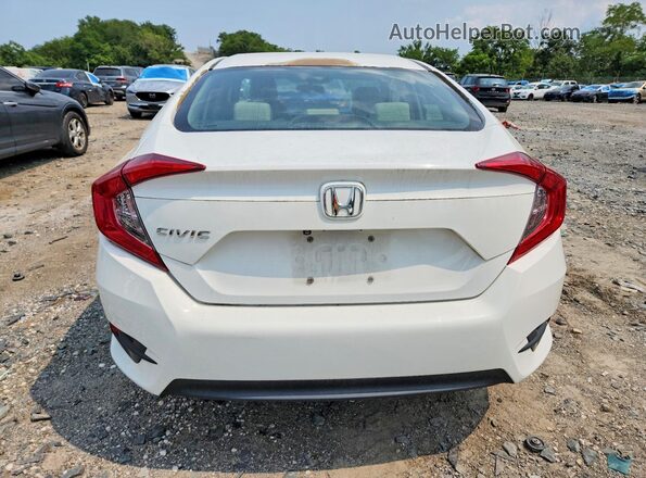 2HGFC2F65GH501854 2016 HONDA CIVIC White Вид ззаду