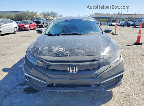 2HGFC2F65KH569838 2019 HONDA CIVIC Black წინა ხედი