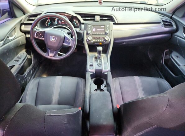 2HGFC2F65LH523086 2020 HONDA CIVIC Silver Vista del salpicadero