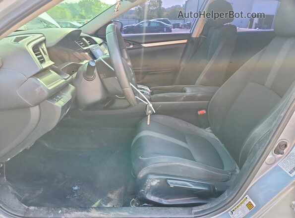 2HGFC2F65LH523086 2020 HONDA CIVIC Silver Vista interior delantera