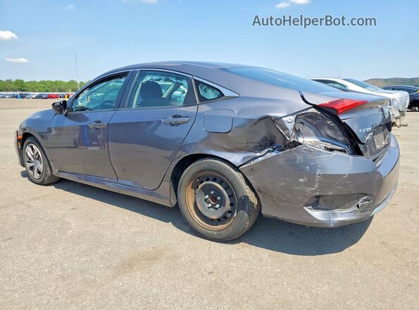 2HGFC2F65LH528885 2020 HONDA CIVIC Gray Задня ліва чверть