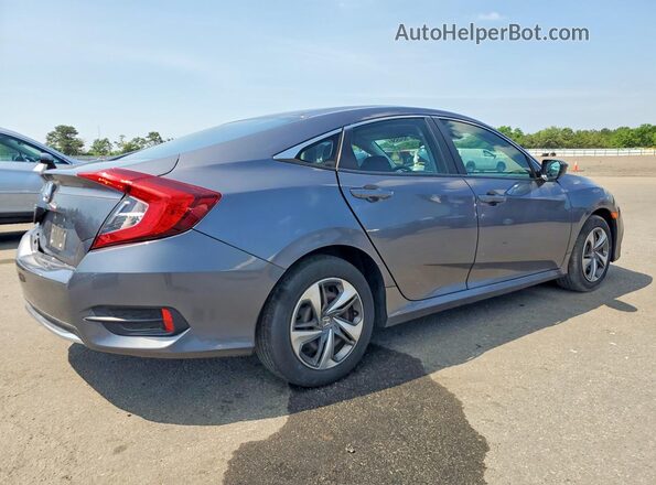 2HGFC2F65LH528885 2020 HONDA CIVIC Gray Задня права чверть