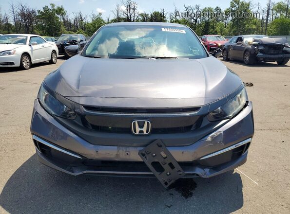 2HGFC2F65LH528885 2020 HONDA CIVIC Gray Вид спереду