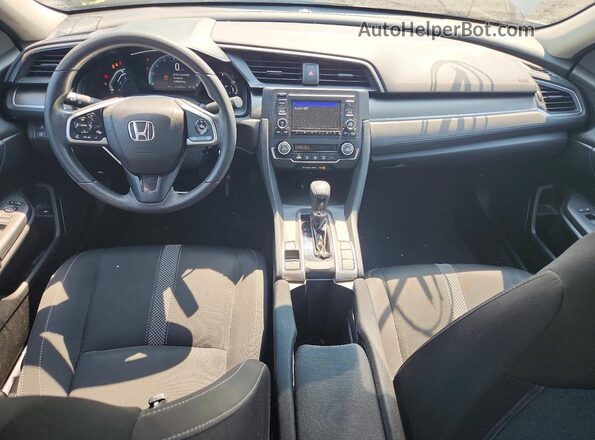 2HGFC2F65LH528885 2020 HONDA CIVIC Gray Вид панелі приладів