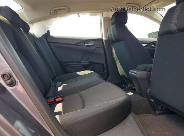 2HGFC2F65LH528885 2020 HONDA CIVIC Gray Вид задніх сидінь