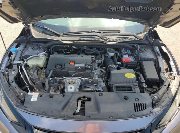 2HGFC2F65LH528885 2020 HONDA CIVIC Gray Вид задньої частини салону