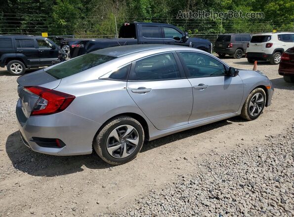 2HGFC2F65LH540986 2020 HONDA CIVIC Silver Задня права чверть