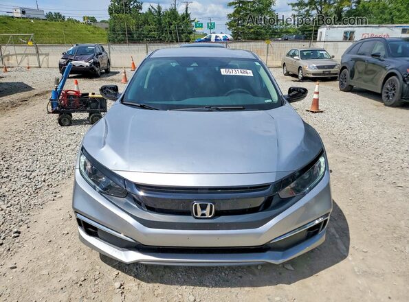 2HGFC2F65LH540986 2020 HONDA CIVIC Silver Вид спереду