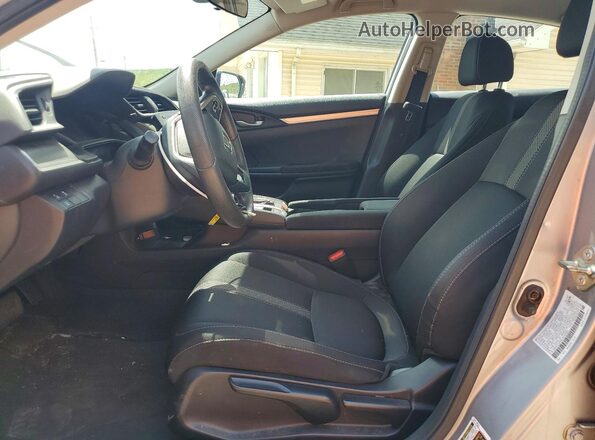 2HGFC2F65LH540986 2020 HONDA CIVIC Silver Вид салону спереду