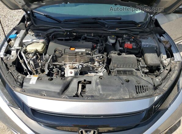 2HGFC2F65LH540986 2020 HONDA CIVIC Silver Вид задньої частини салону