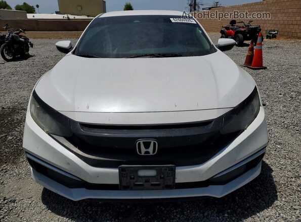 2HGFC2F65LH545797 2020 HONDA CIVIC White Вид спереду