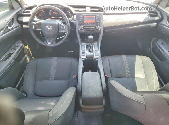 2HGFC2F65LH545797 2020 HONDA CIVIC White Вид панелі приладів