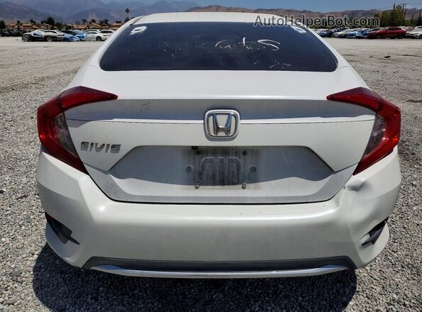 2HGFC2F65LH545797 2020 HONDA CIVIC White Вид ззаду