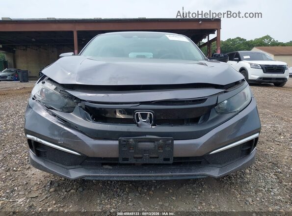 2HGFC2F65LH575642 2020 HONDA CIVIC Gray Instrument cluster view