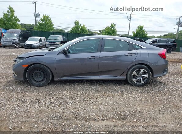 2HGFC2F65LH575642 2020 HONDA CIVIC Gray 360 interior view