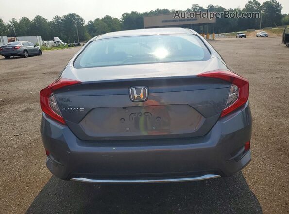 2HGFC2F65LH580744 2020 HONDA CIVIC Gray Rear view