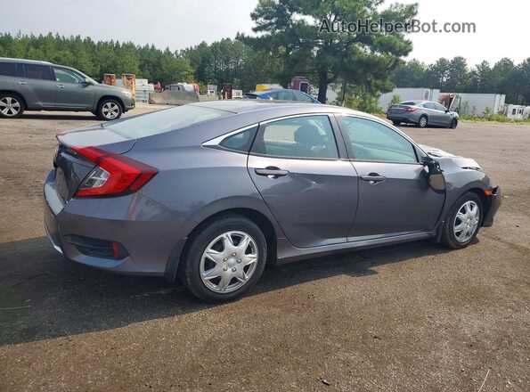 2HGFC2F65LH580744 2020 HONDA CIVIC Gray Rear right