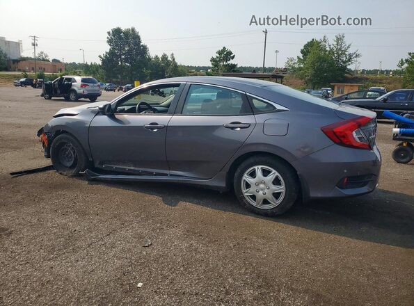 2HGFC2F65LH580744 2020 HONDA CIVIC Gray Rear left