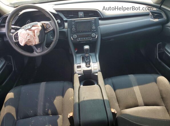 2HGFC2F65LH580744 2020 HONDA CIVIC Gray Dashboard view