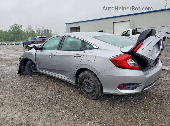 2HGFC2F65MH517158 2021 HONDA CIVIC Silver Rear left