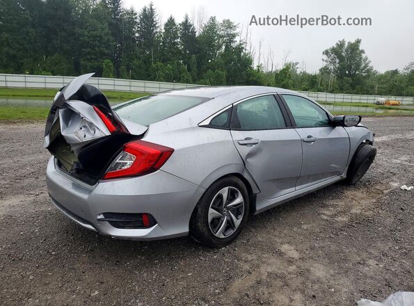 2HGFC2F65MH517158 2021 HONDA CIVIC Silver Rear right