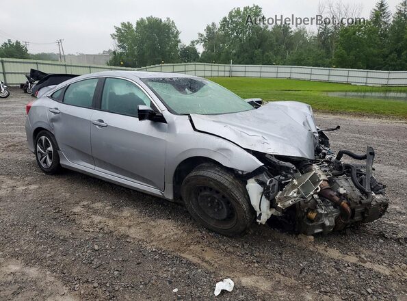 2HGFC2F65MH517158 2021 HONDA CIVIC Silver Front right