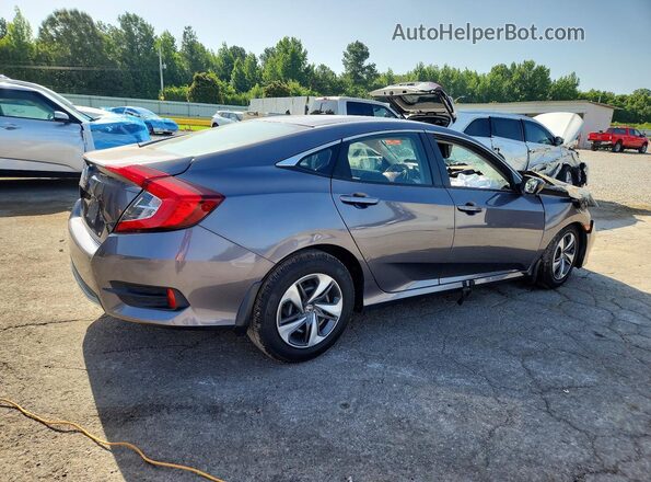 2HGFC2F65MH528158 2021 HONDA CIVIC Gray Задня права чверть