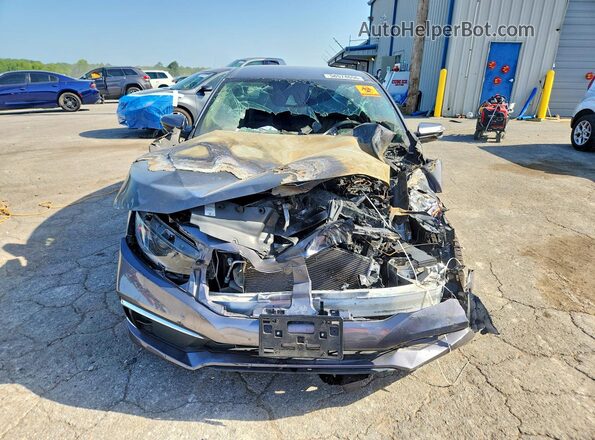 2HGFC2F65MH528158 2021 HONDA CIVIC Gray Вид спереду