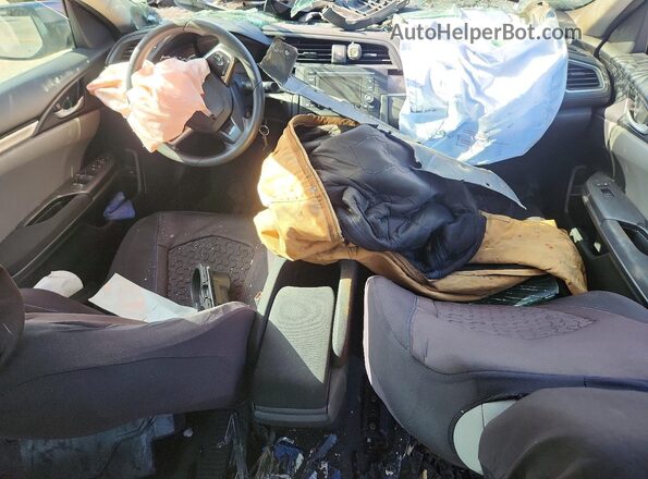 2HGFC2F65MH528158 2021 HONDA CIVIC Gray Вид панелі приладів