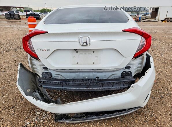 2HGFC2F65MH554517 2021 HONDA CIVIC White Widok z tyłu
